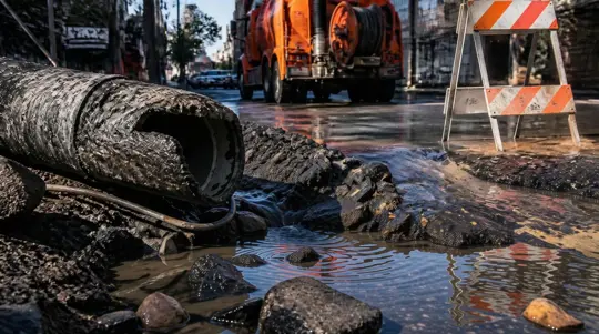 Broken sewer line repair in Austin by Lantz Home Services. Expert plumbing and sewer solutions for Central Texas homes.